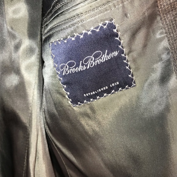 Brooks Brothers Men’s Gray Wool Blazer - Picture 8 of 12